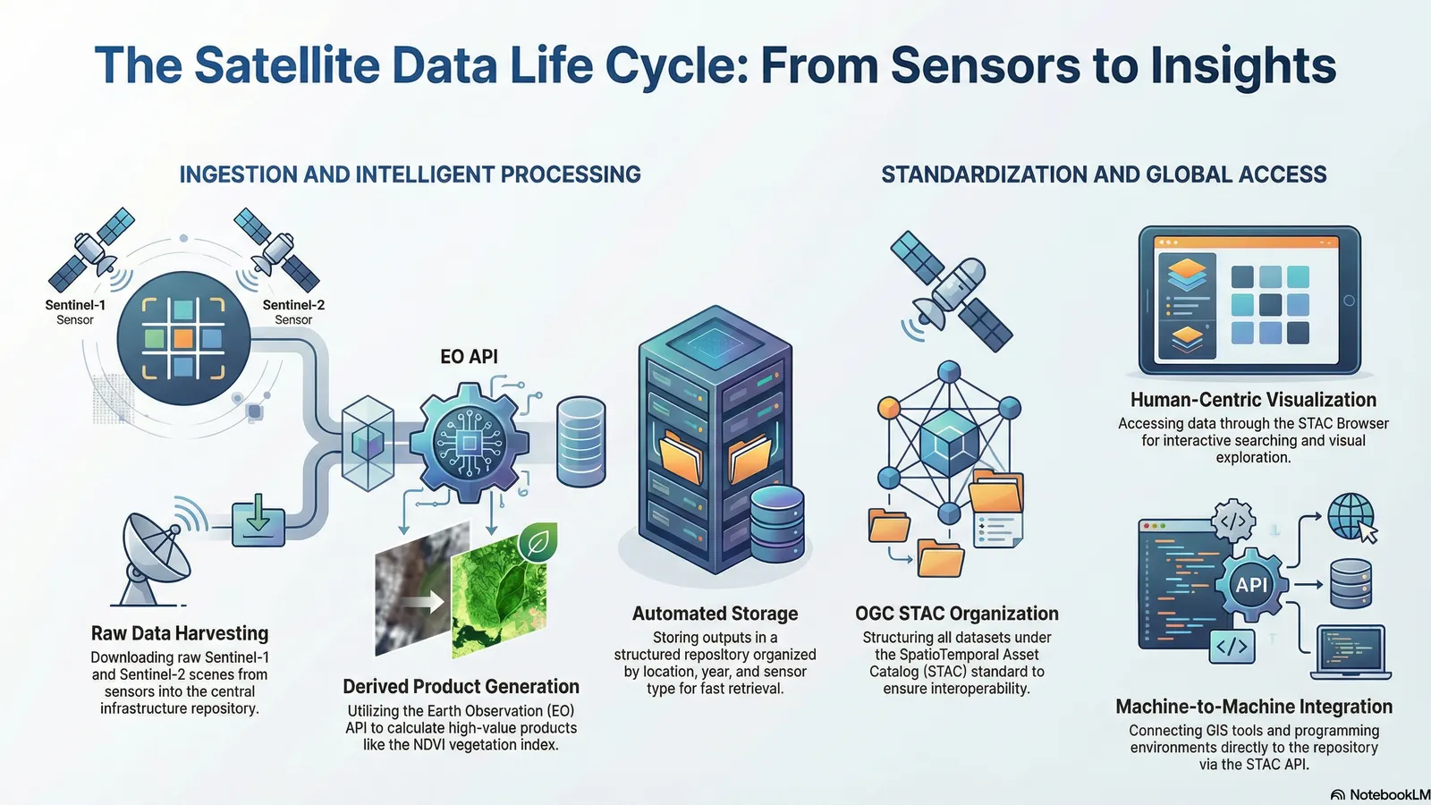 The Satellite Data Life Cycle